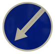 Знак 4.2.2 объезд препятствия слева